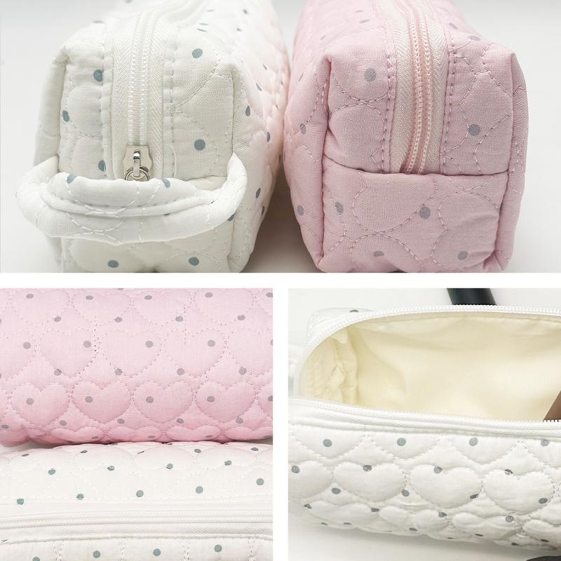 Portable Polka Dot Cosmetic Ba - Makeup recension och pris