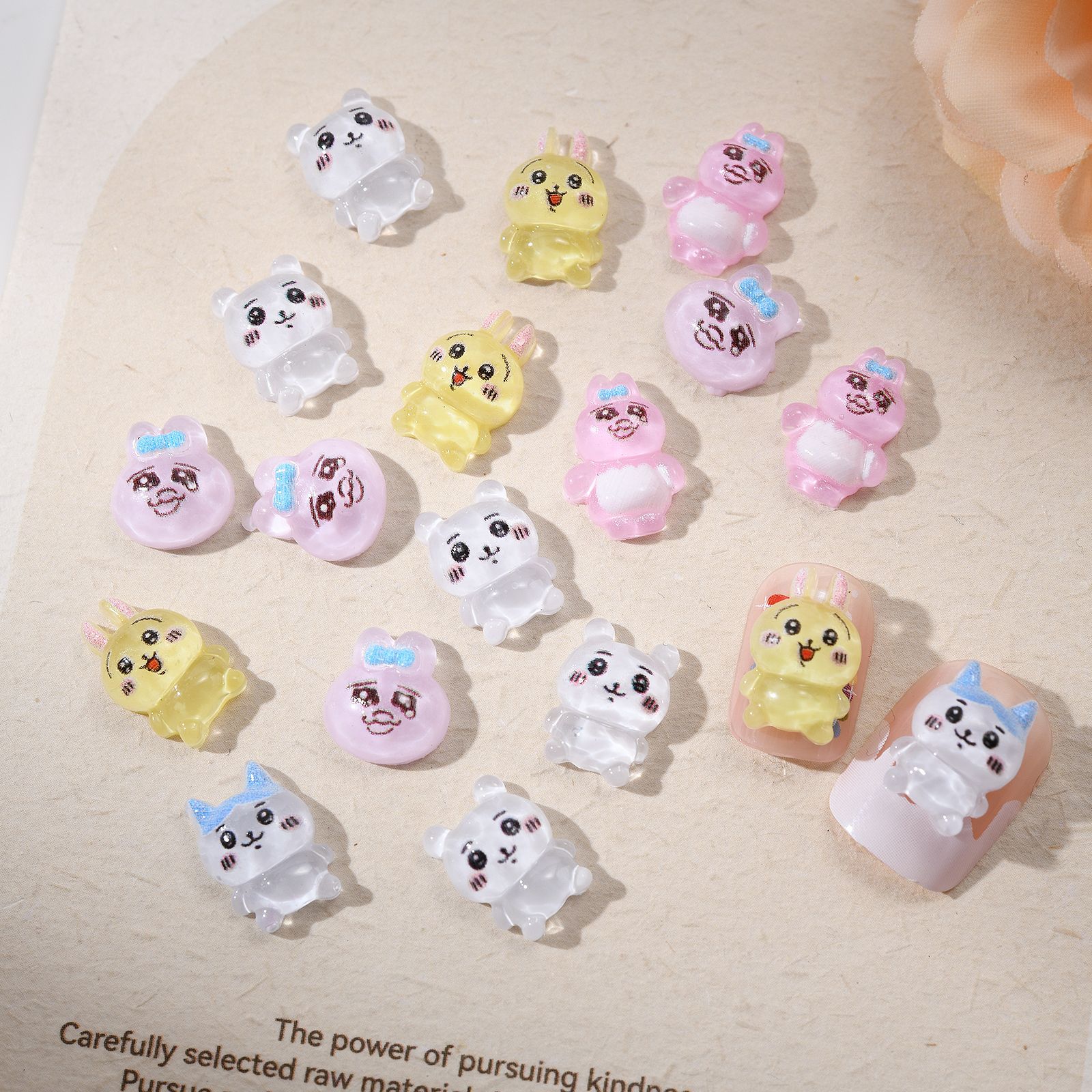 100pcs Cartoon forchiikawa Nai - Nail Art recension och pris