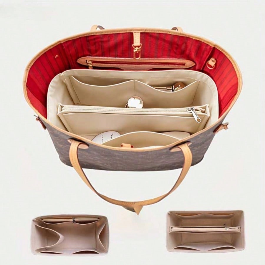 Felt Inset Bag Organizer, Mult - Makeup recension och pris