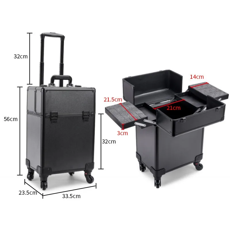 Aluminum Alloy Pro Large Capac - Nail Art recension och pris